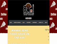 Tablet Screenshot of 881theburg.com